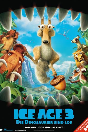 Poster Ice Age 3 - Die Dinosaurier sind los