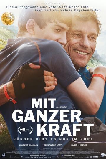 Poster Mit ganzer Kraft - Hürden gibt es nur im Kopf