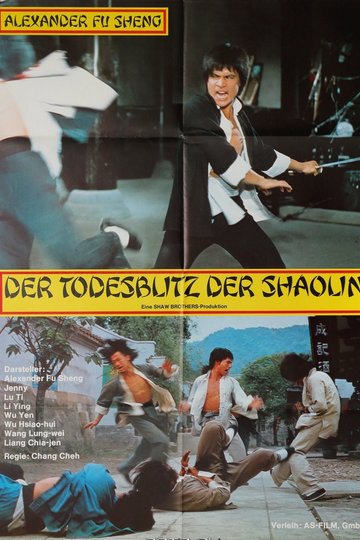 Der Todesblitz der Shaolin Poster Der Todesblitz der Shaolin