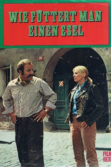 Poster Wie füttert man einen Esel?