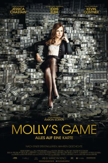 Poster Molly's Game - Alles auf eine Karte