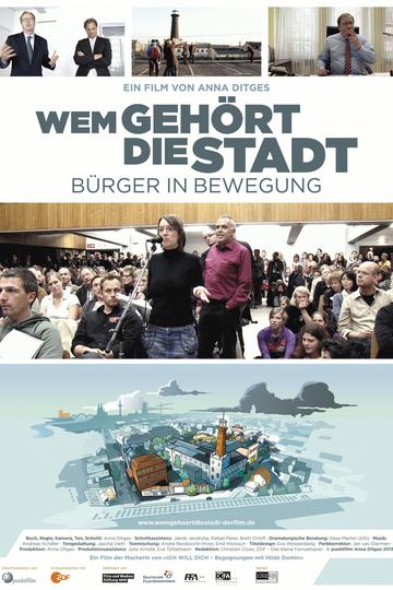 Poster Wem gehört die Stadt? - Bürger in Bewegung