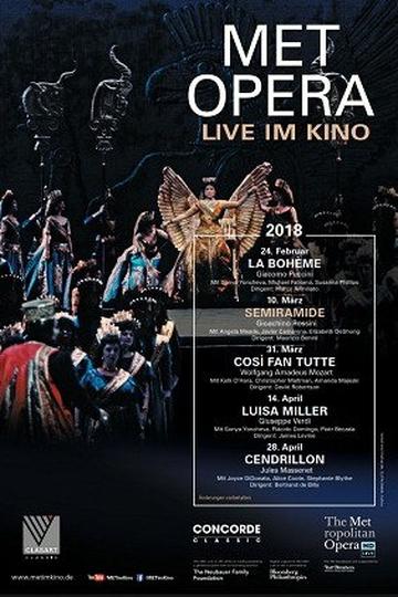 Poster Semiramide - Rossini (MET 2018) live