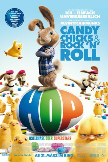Poster Hop - Osterhase oder Superstar?