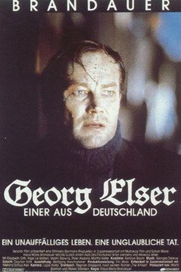 Poster Georg Elser - Einer aus Deutschland