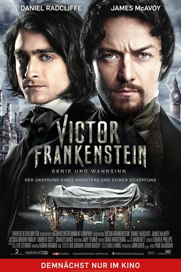 Poster Victor Frankenstein - Genie und Wahnsinn
