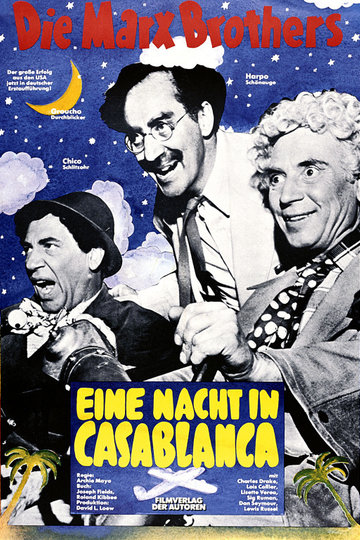 Poster Die Marx-Brothers: Eine Nacht in Casablanca