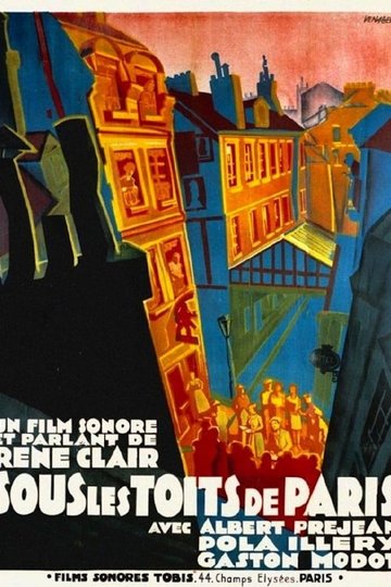 Unter den Dächern von Par Poster Unter den Dächern von Par