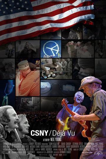 Poster Crosby, Stills, Nash & Young - Déjà Vu