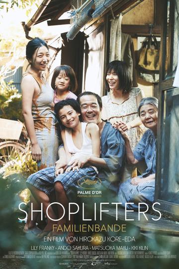 Poster Shoplifters - Familienbande
