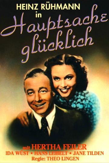 Poster Hauptsache glücklich