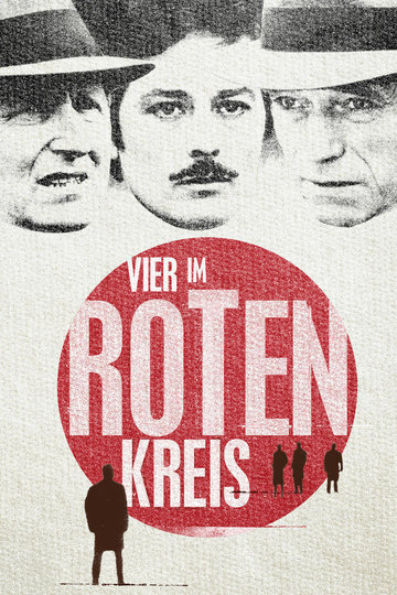 Vier im roten Kreis Poster Vier im roten Kreis