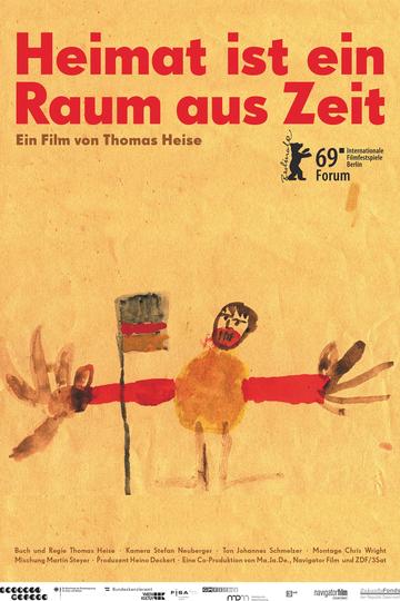 Poster Heimat ist ein Raum aus Zeit