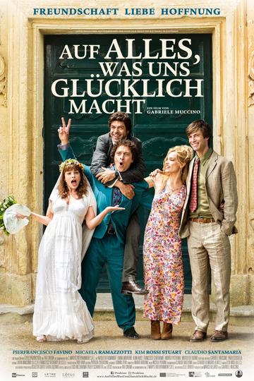 Poster Auf alles, was uns glücklich macht