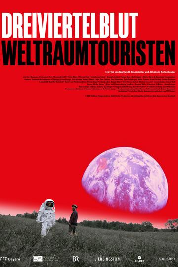Poster Dreiviertelblut - Weltraumtouristen