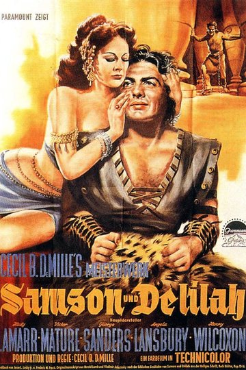 Poster Samson und Delilah