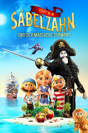 Poster Kaptein Sabeltann og den magiske diamant