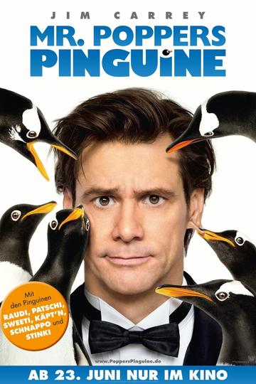 Poster Mr. Poppers Pinguine