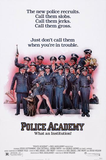 Poster Police Academy ...dümmer als die Polizei erlaubt