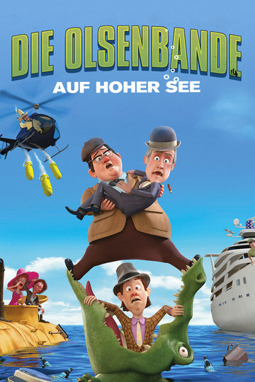 Poster Olsen Banden på dybt vand