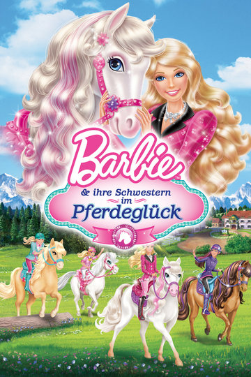 Poster Barbie &amp; ihre Schwestern im Pferdeglück