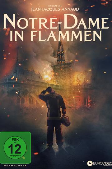 Poster Notre-Dame in Flammen