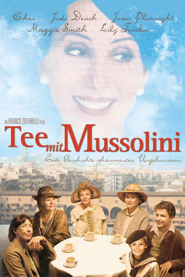 Poster Tee mit Mussolini