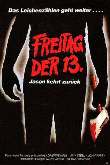 Poster Freitag der 13. - Jason kehrt zurück