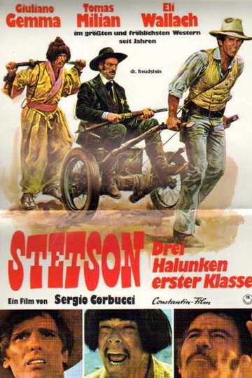 Poster Stetson – Drei Halunken erster Klasse