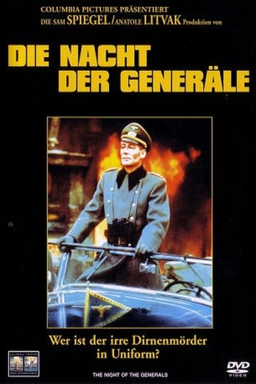 Poster Die Nacht der Generäle