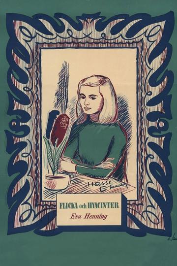 Girl with Hyacinths Poster Girl with Hyacinths