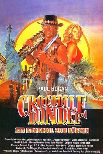 Poster Crocodile Dundee - Ein Krokodil zum Küssen