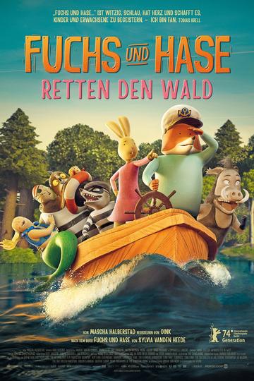 Poster Fuchs und Hase retten den Wald