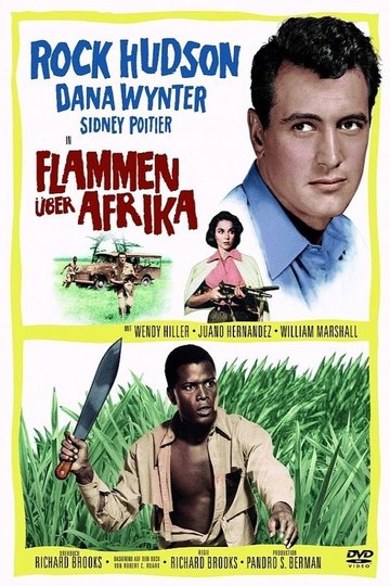 Poster Flammen über Afrika