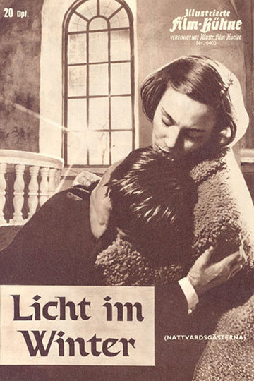 Poster Licht im Winter