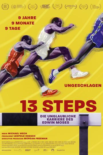 13 STEPS – Die unglaubliche Karriere von Edwin Moses Poster 13 STEPS – Die unglaubliche Karriere von Edwin Moses
