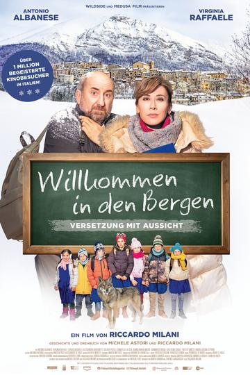 Poster Willkommen in den Bergen