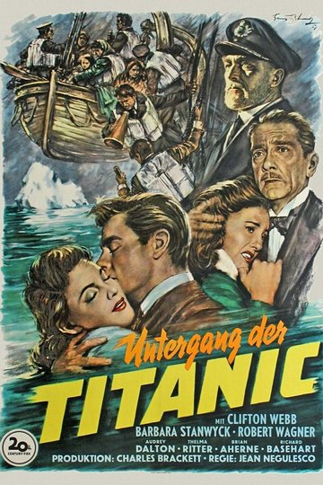 Poster Untergang der Titanic