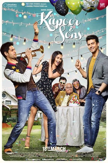 Poster Kapoor &amp; Sons