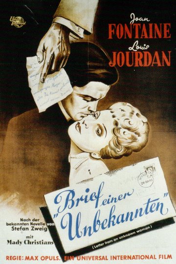 Poster Brief einer Unbekannten