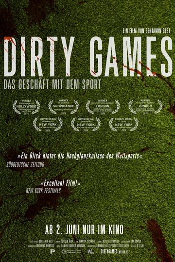 Poster Dirty Games - Das Geschäft mit dem Sport