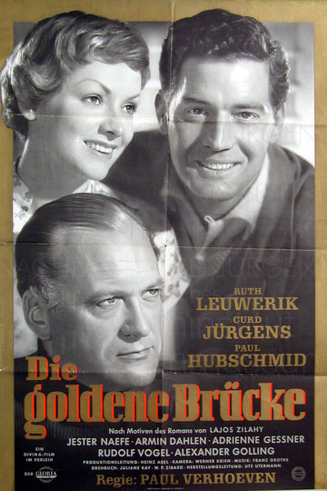 Poster Die goldene Brücke