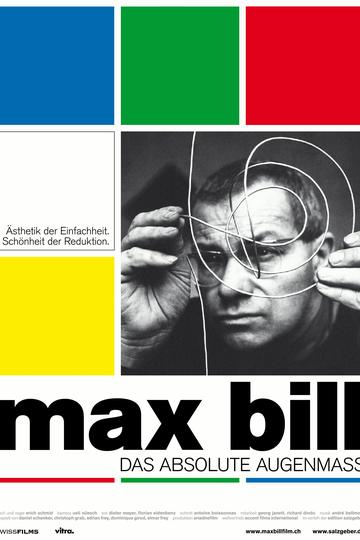 Poster Max Bill - Das absolute Augenmaß