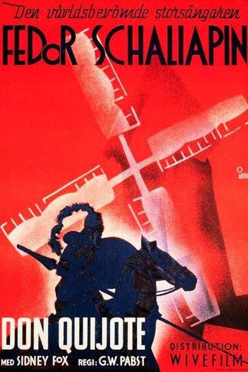 Don Quixote 1933 Poster Don Quixote 1933