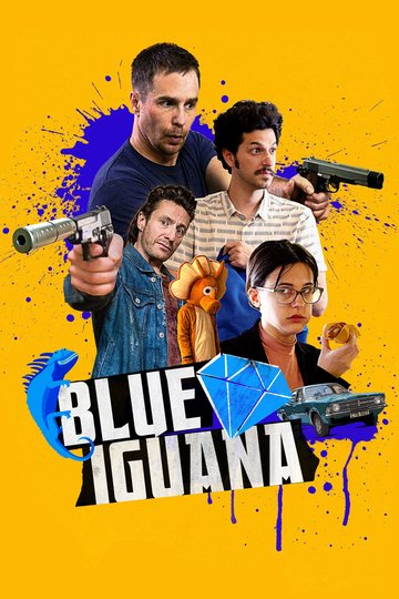 Poster Blue Iguana
