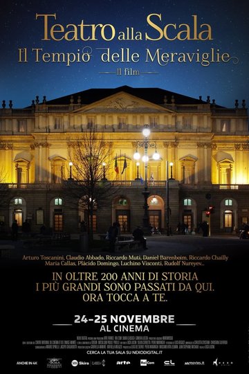 Teatro Alla Scala: The Temple of Wonders Poster Teatro Alla Scala: The Temple of Wonders