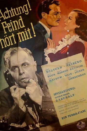 Achtung! Feind hört mit! Poster Achtung! Feind hört mit!