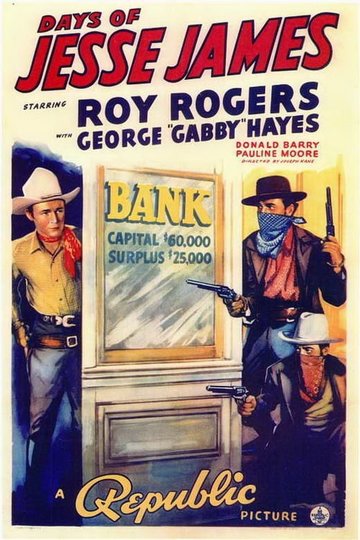 Poster The Days of Jesse James