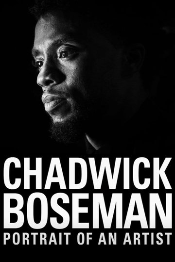 Poster Chadwick Boseman: Porträt eines Künstlers