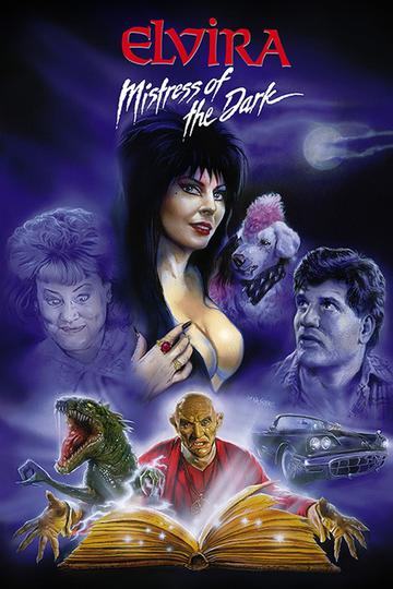 Poster Elvira, Herrscherin der Dunkelheit